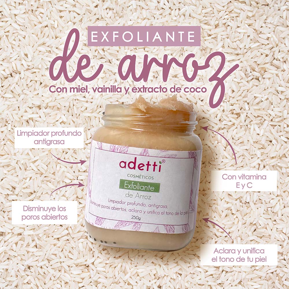 Exfoliante de Arroz